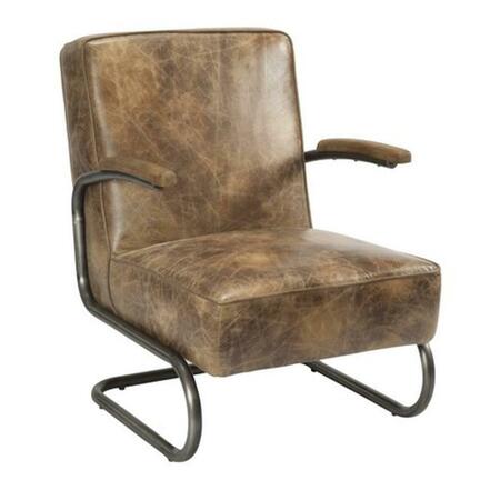 MOES HOME COLLECTION Perth Club Chair , Brown PK-1022-03